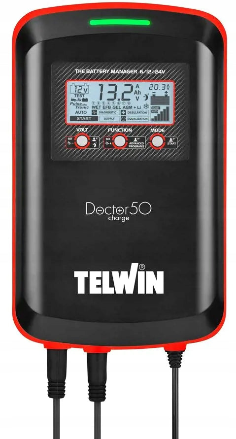 TELWIN Doctor Charge 50 Battery Rectifier 6/12/24V