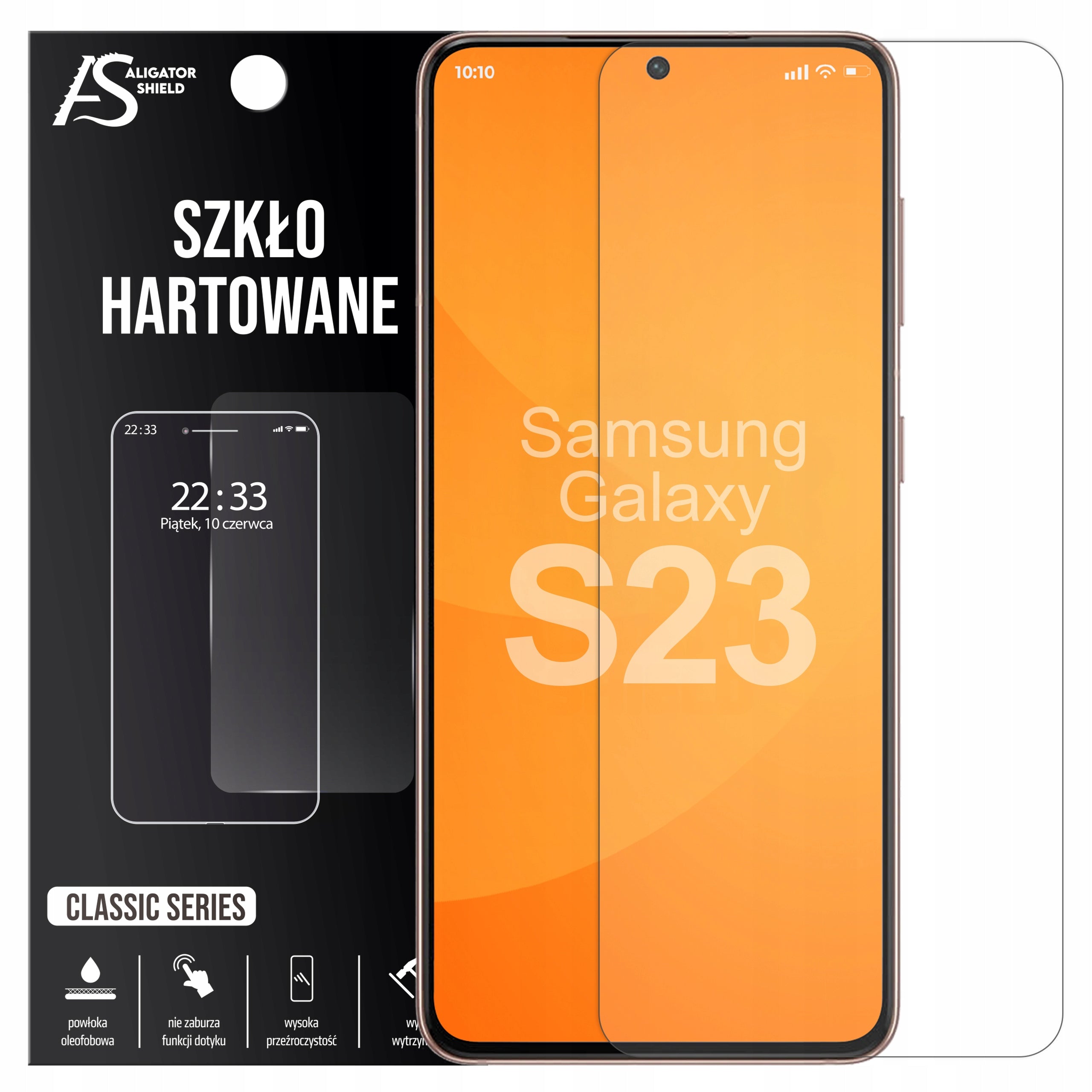 TEMPERED GLASS FOR SAMSUNG GALAXY S23 GLASS FOR 9H SCREEN