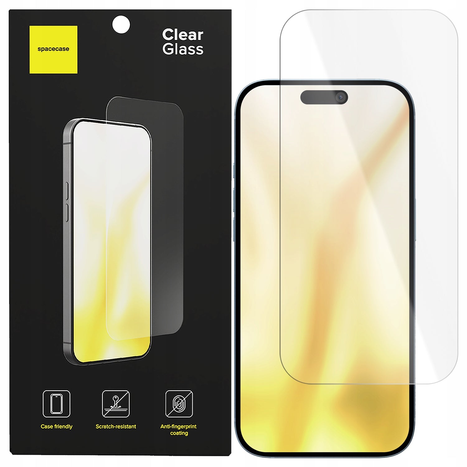TEMPERED GLASS SCREEN PROTECTOR FOR IPHONE 17 / 17 PRO CLEAR GLASS 2.5D PROTECTIVE