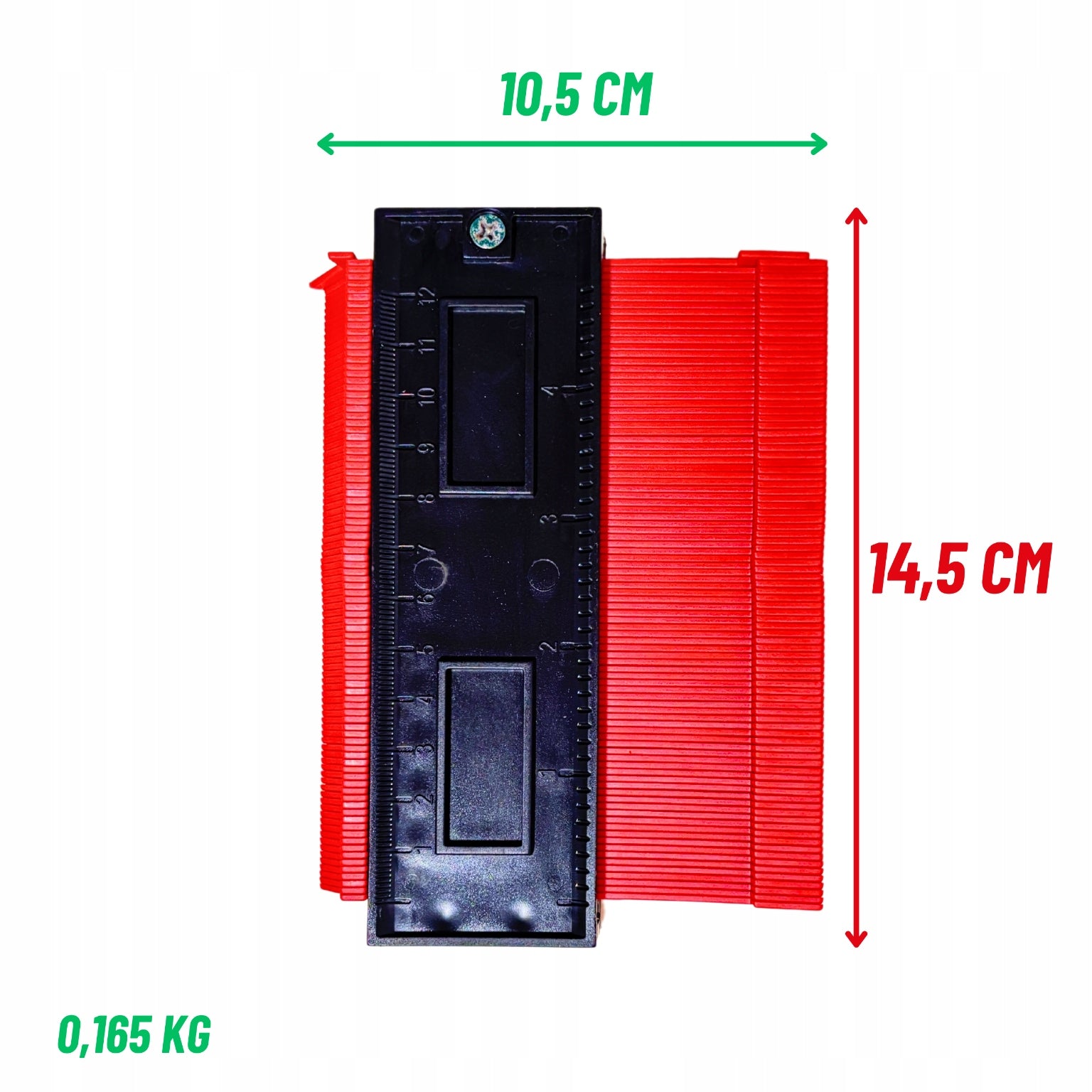 TEMPLATE FITTING TEMPLATE FOR MAPPING SHAPES DUPLICATOR 14CM Manufacturer code FT8115