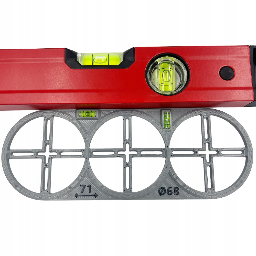 TEMPLATE FOR DIMENSIONING THE DETERMINATION OF ELECTRICAL OUTLETS OF LEVEL CANS EAN (GTIN) 5905427026433
