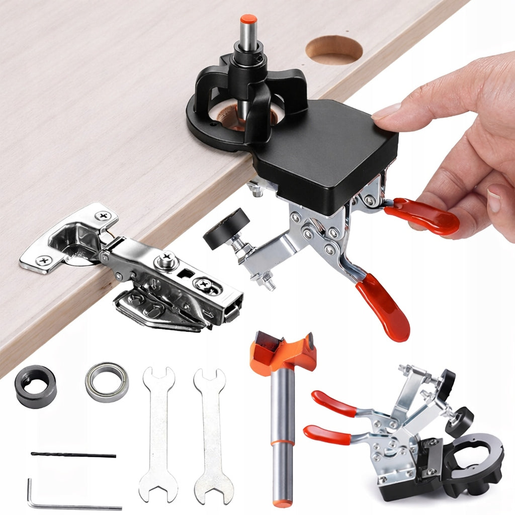 TEMPLATE FOR DRILLING HINGE HOLES 35MM STENCIL CAN HINGE CUTTER