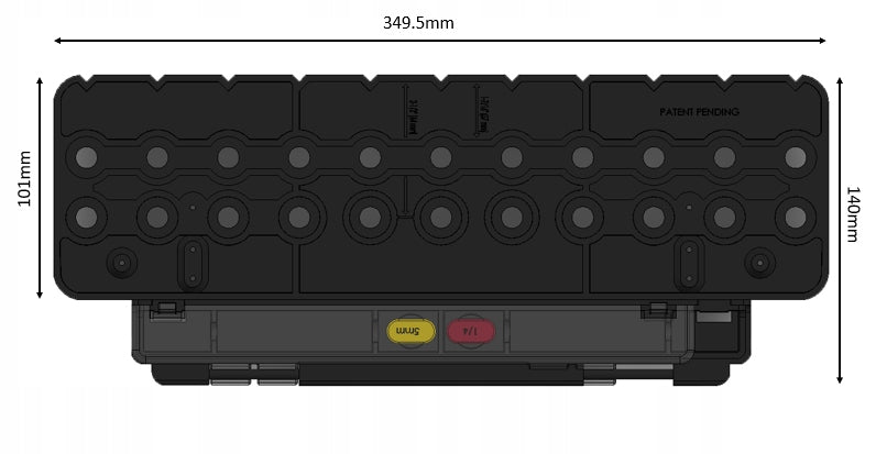 TEMPLATE FOR DRILLING HOLES FOR SHELVES CabinetMate 1366 MILESCRAFT EAN (GTIN) 737888136605