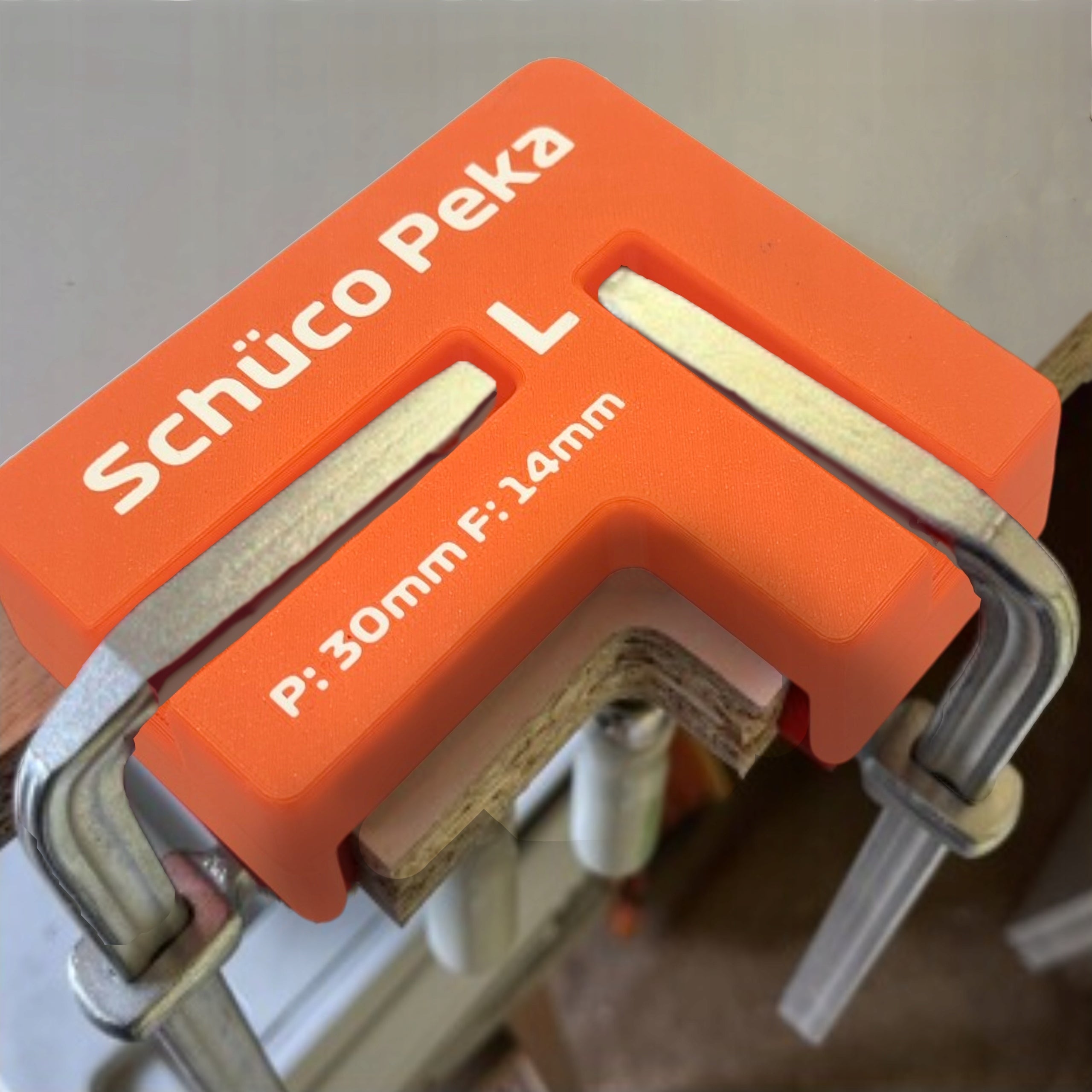 TEMPLATE FOR MILLING TROUGH HANDLES SCHÜCO PEKA STENCIL Manufacturer code Szablon do Frezowania