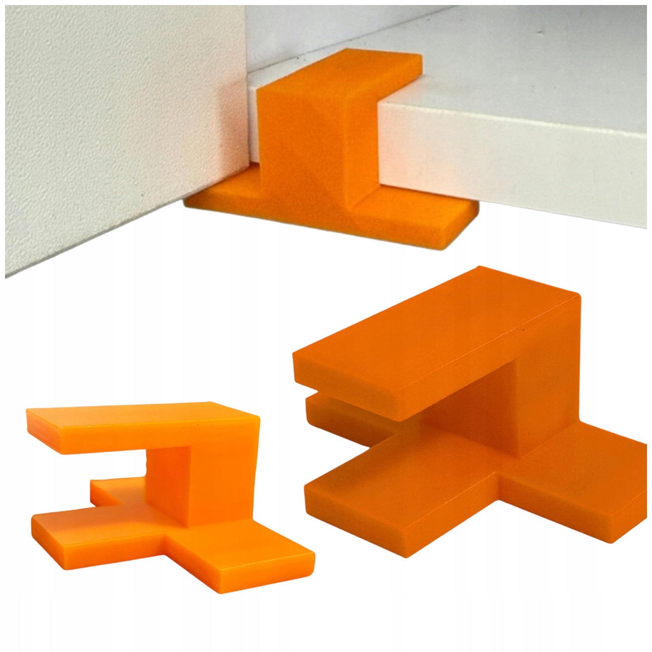 TEMPLATE HOLDER FOR MOUNTING FURNITURE FRONTS ON AN EQUAL MEASURE 18MM PRECISION