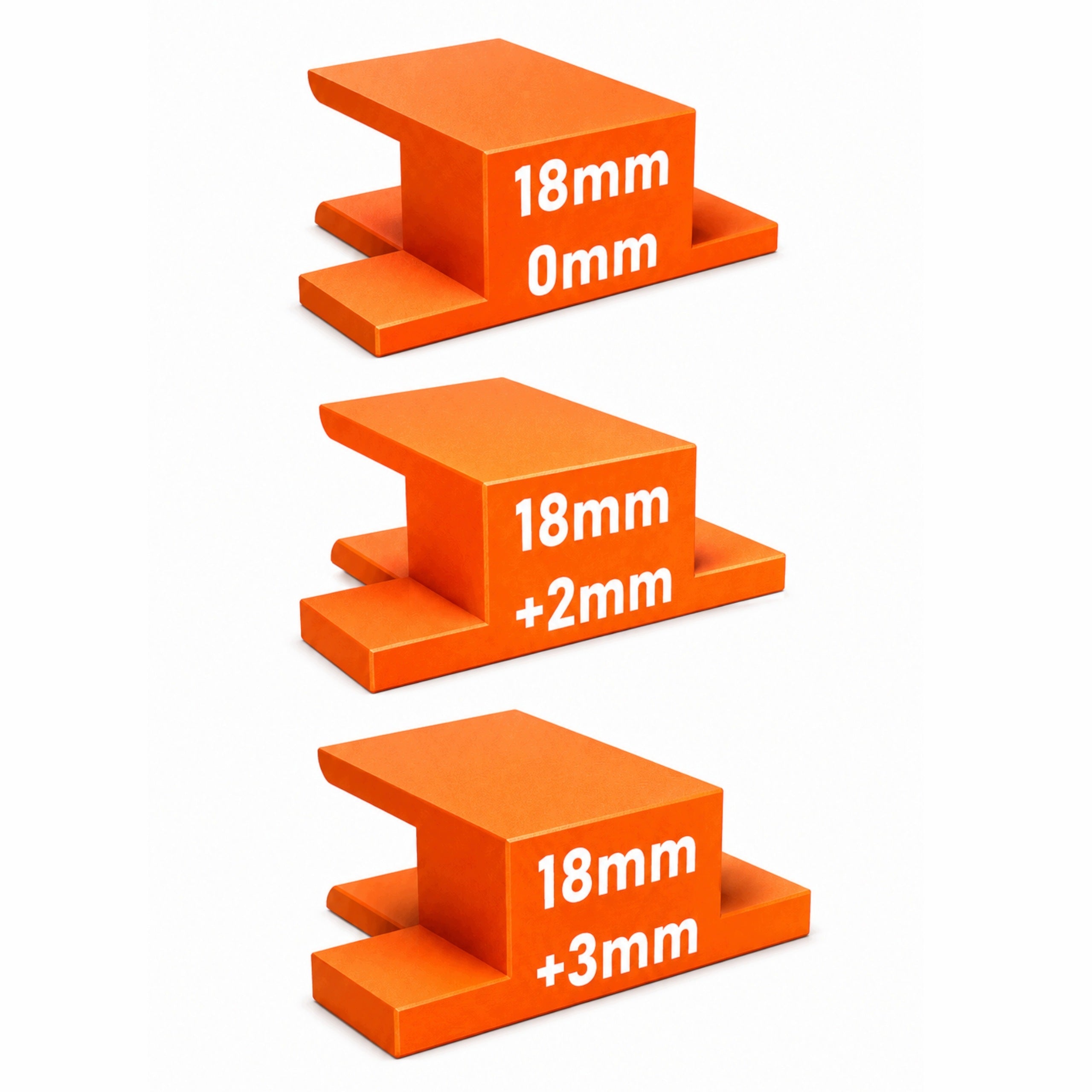 TEMPLATE MEASUREMENT 0 +2 +3mm 18 FOR MOUNTING FURNITURE FRONTS ON AN EQUAL HANDLE Manufacturer code nz-12-set
