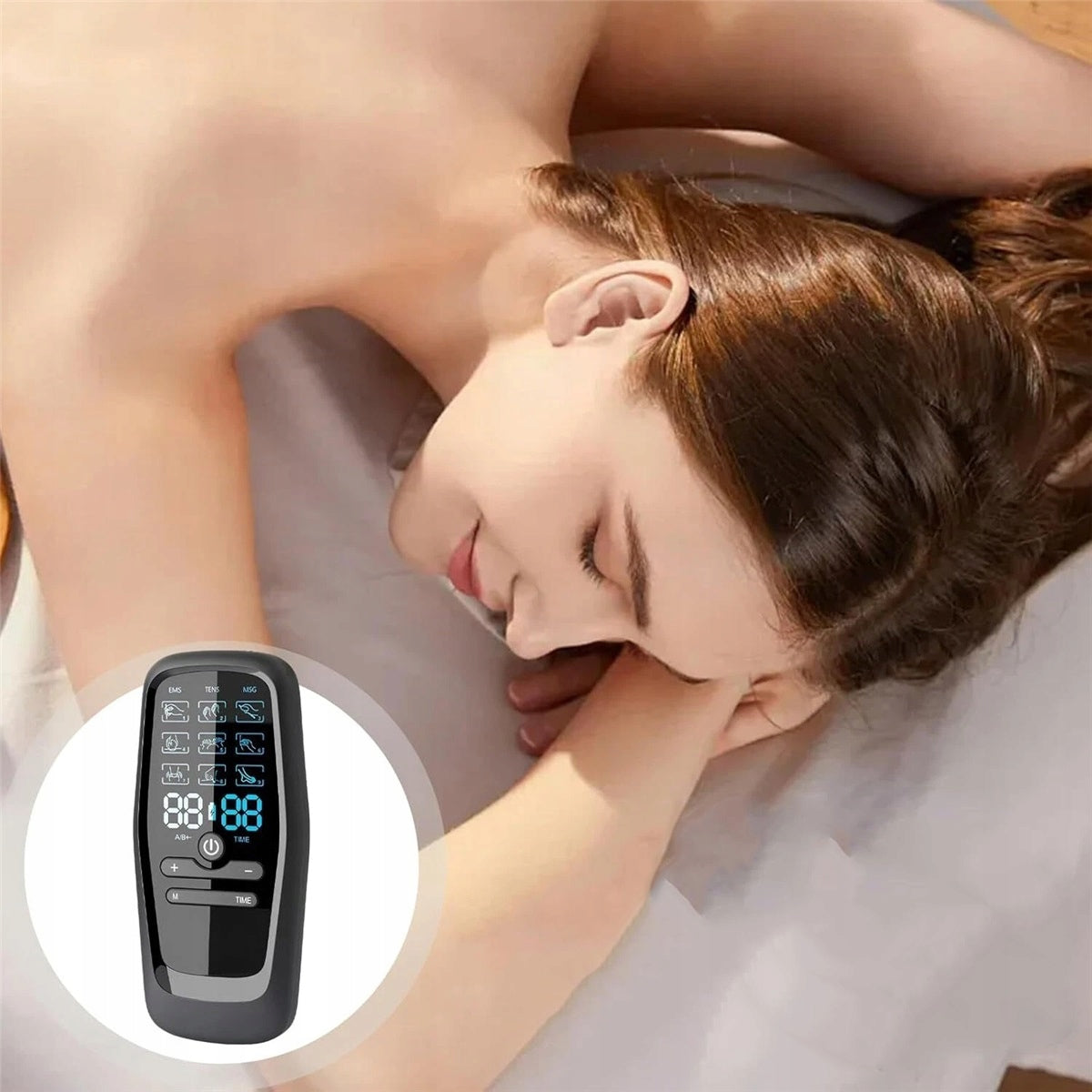 TENS DEVICE FOR PAIN THERAPY MERIDIAN PULSE STIMULATOR 9 MODES Brand no brand