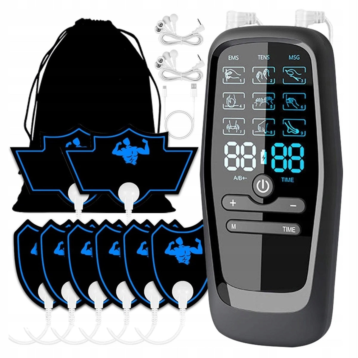 TENS DEVICE FOR PAIN THERAPY MERIDIAN PULSE STIMULATOR 9 MODES Packaging status original