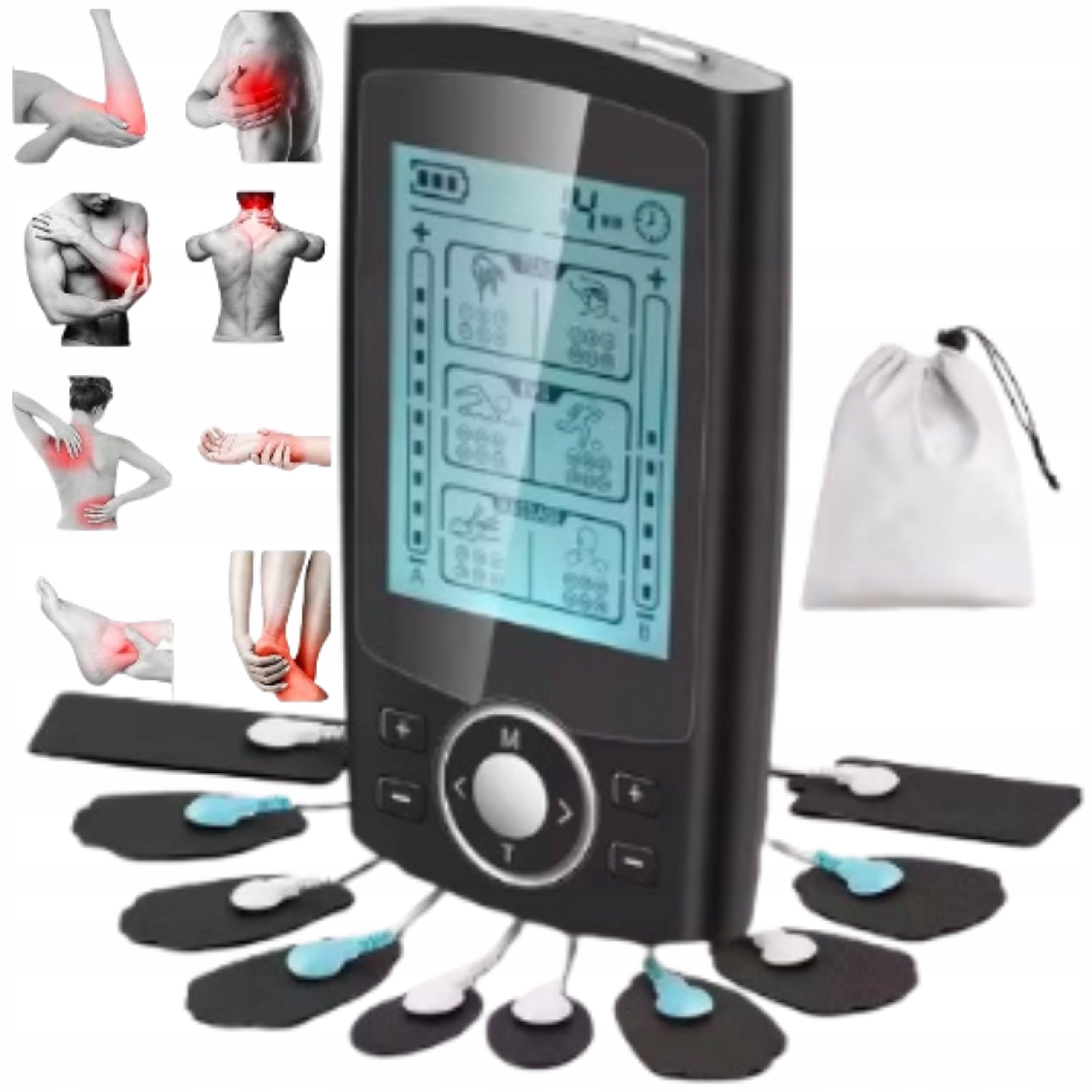 TENS EMS 36-mode 10W Abdominal Muscle Electrostimulator