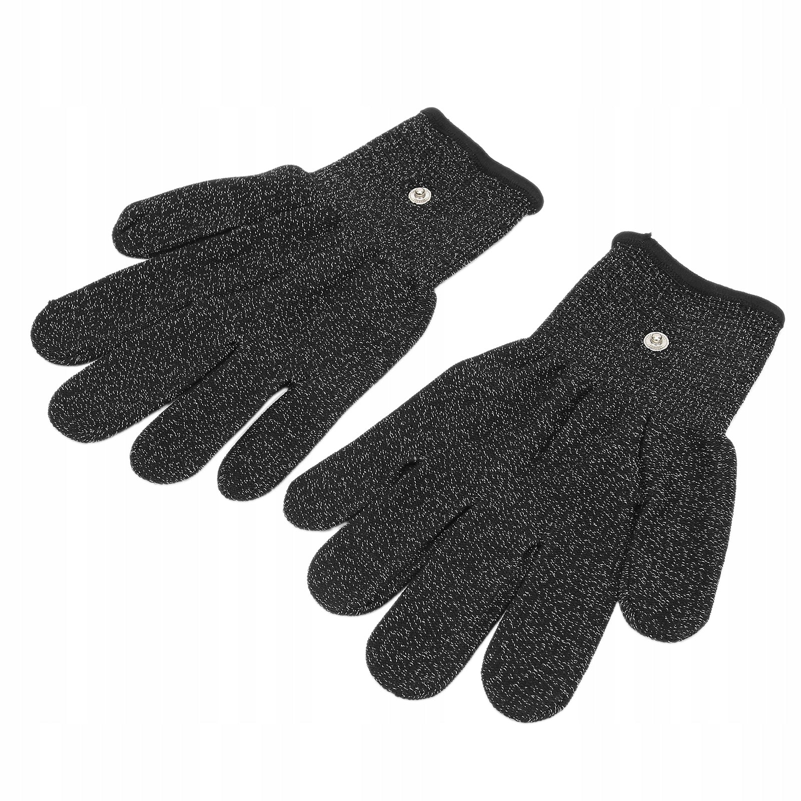 TENS EMS ELECTRODE GLOVES FOR ELECTROSTIMULATOR OR MASSAGER Color black