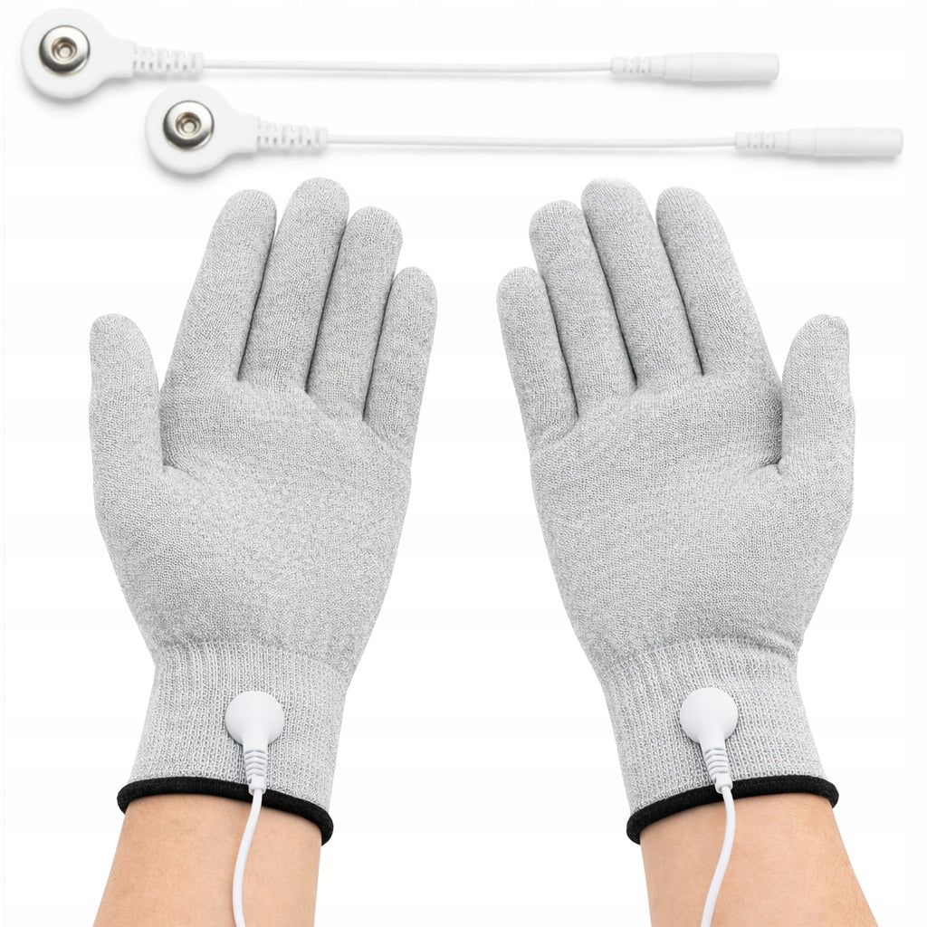 TENS EMS Electrode Gloves for Massager Electrostimulator Size M Medical device no