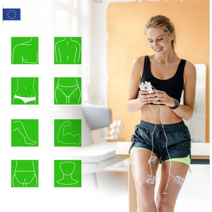 TENS EMS Electrostimulator Muscle Stimulation Pain Relief 36 Programs Manufacturer code Elektrostymulator TENS EMS Stymulacja Mięśni