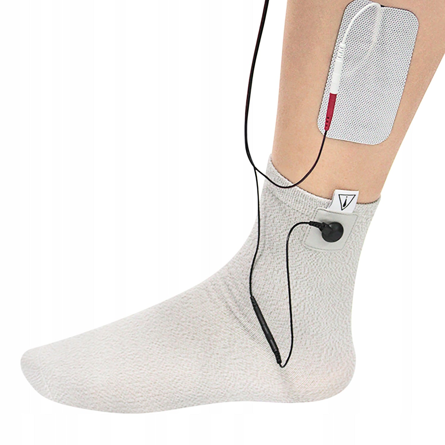 TENS EMS MASS conductive electrostimulation sock