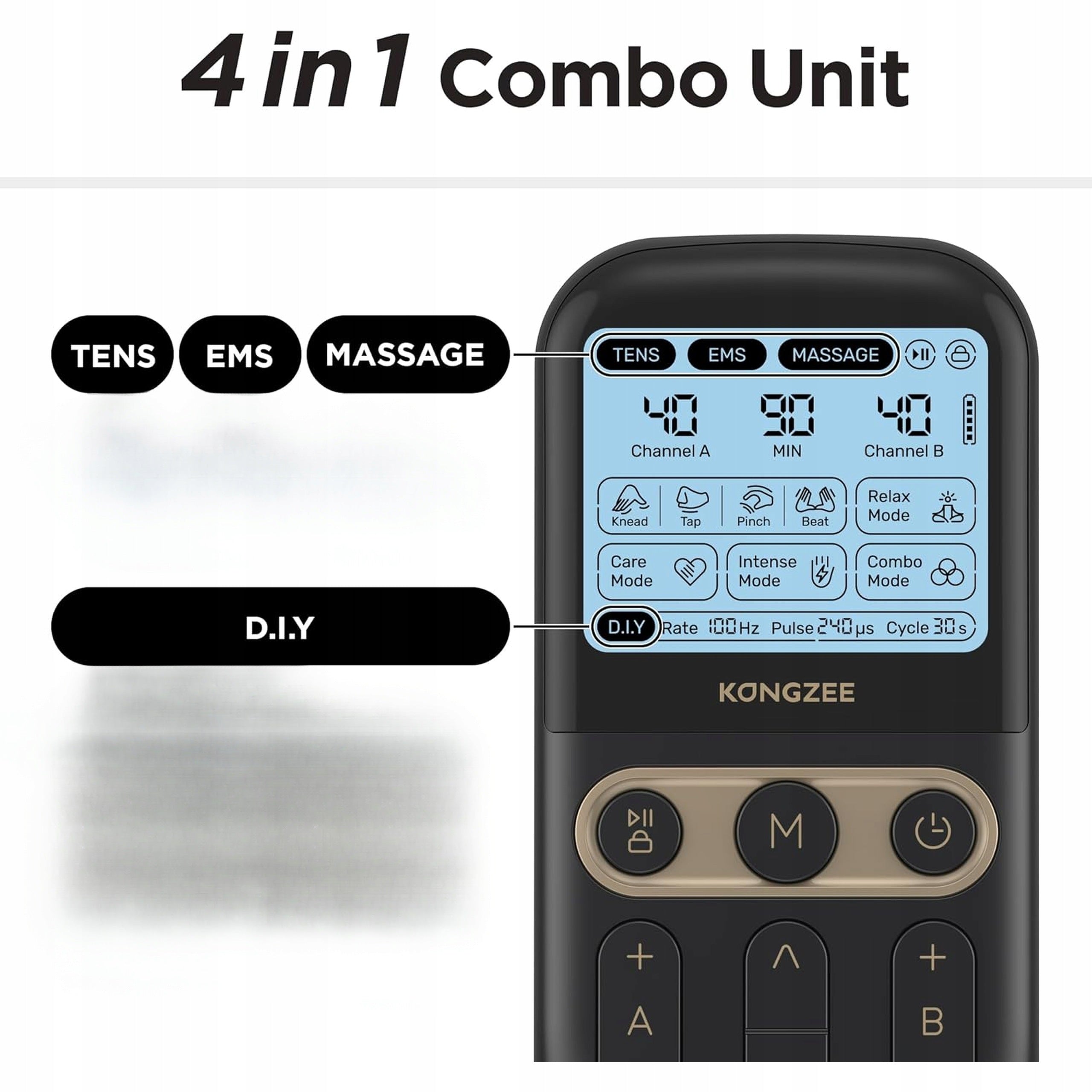 TENS EMS Muscle Stimulator Dual Channel Electrostimulator Pain Relief Brand no brand