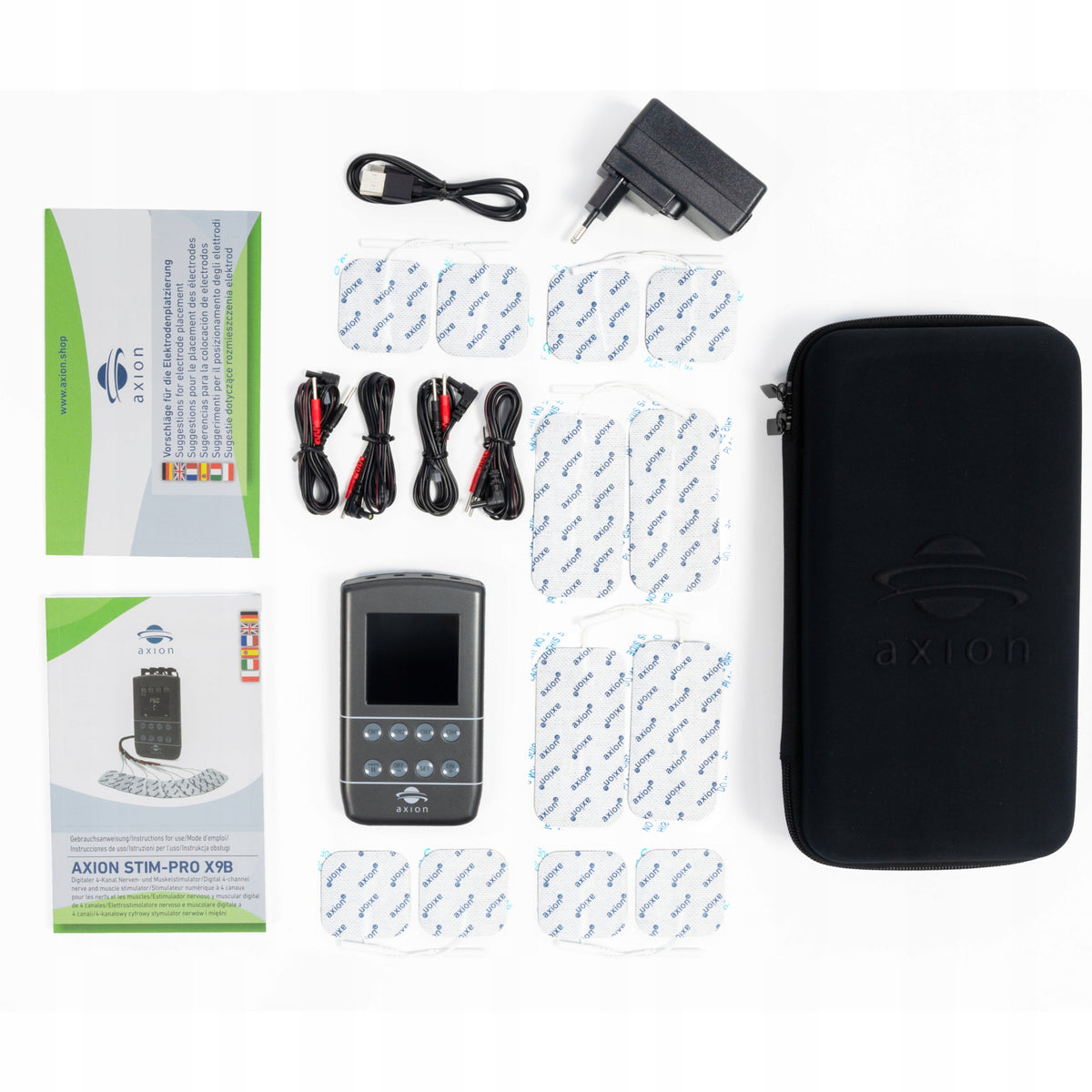 TENS EMS Muscle and Nerve Electrostimulator Multifunction Pain Relief 4in1 Medical device yes