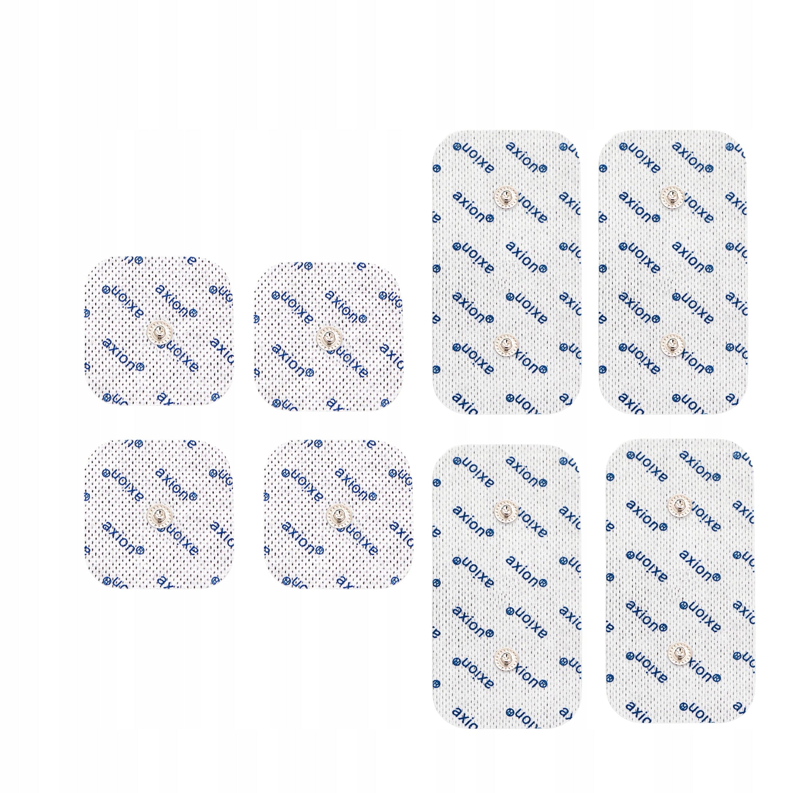 TENS EMS electrodes for COMPEX 5x5cm and 10x5cm SP 2.0 - 8.0 snap, set of 8 Packaging status original