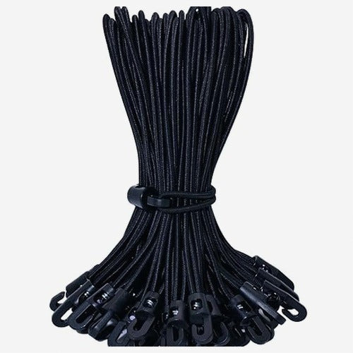 TENSION BANDS WITH HOOKS EXPANDER 30 CM SET OF 25 PCS FOR HOME