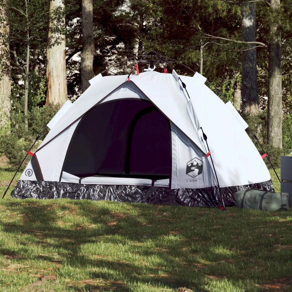 TENT 2-PERSON WHITE BLACKOUT QUICK UNFOLDING Packaging status original