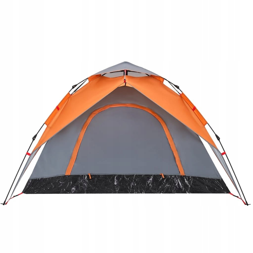 TENT 5-PERSON GREY-ORANGE QUICK UNFOLDING Kind travel