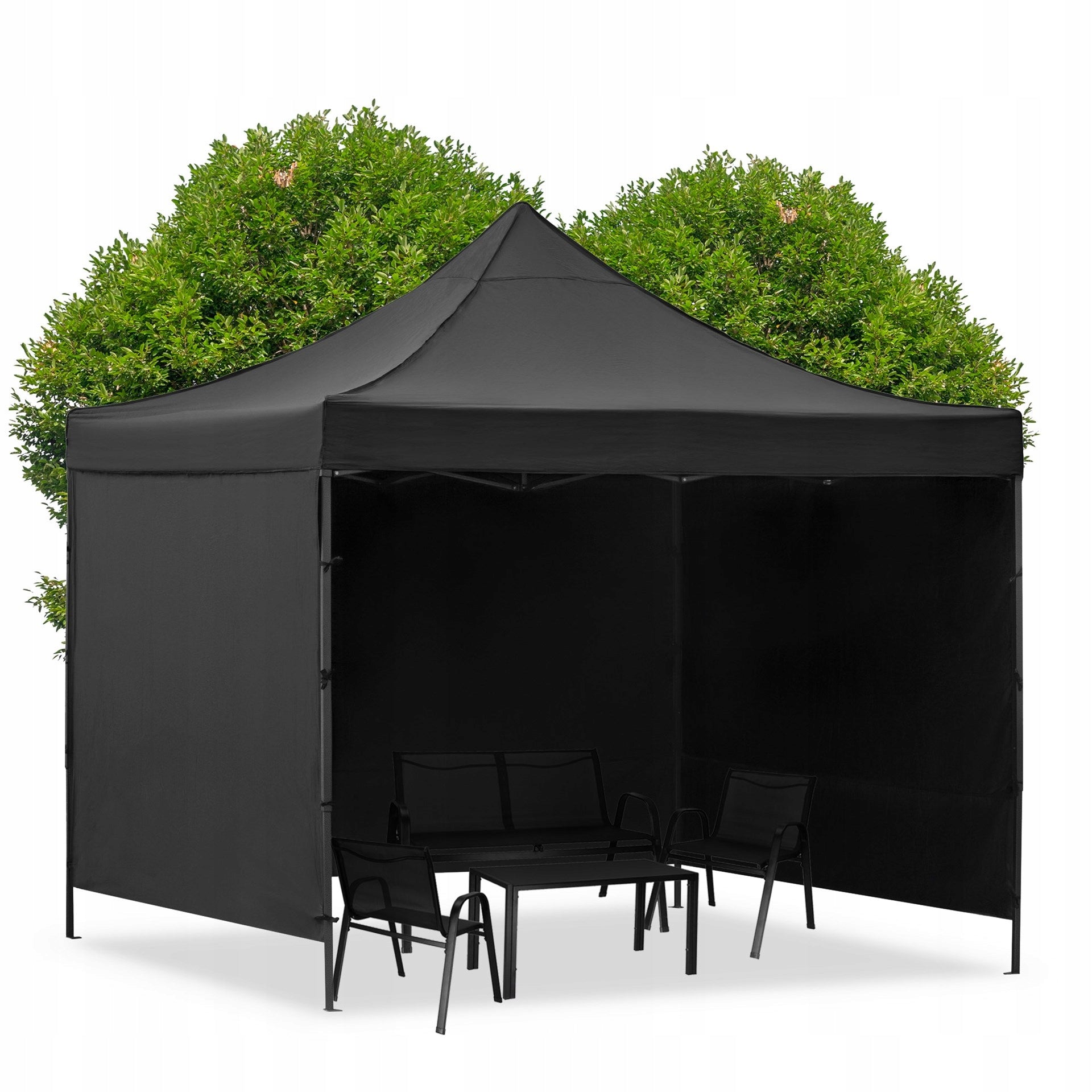 TENT COMMERCIAL PAVILION EXPRESS GARDEN PARTY 3x3 CATERING STRONG Number of side walls 3 walls