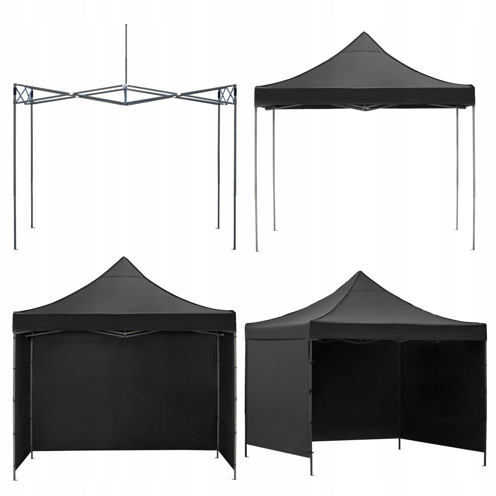 TENT COMMERCIAL PAVILION EXPRESS GARDEN PARTY 3x3 CATERING STRONG Number of windows none