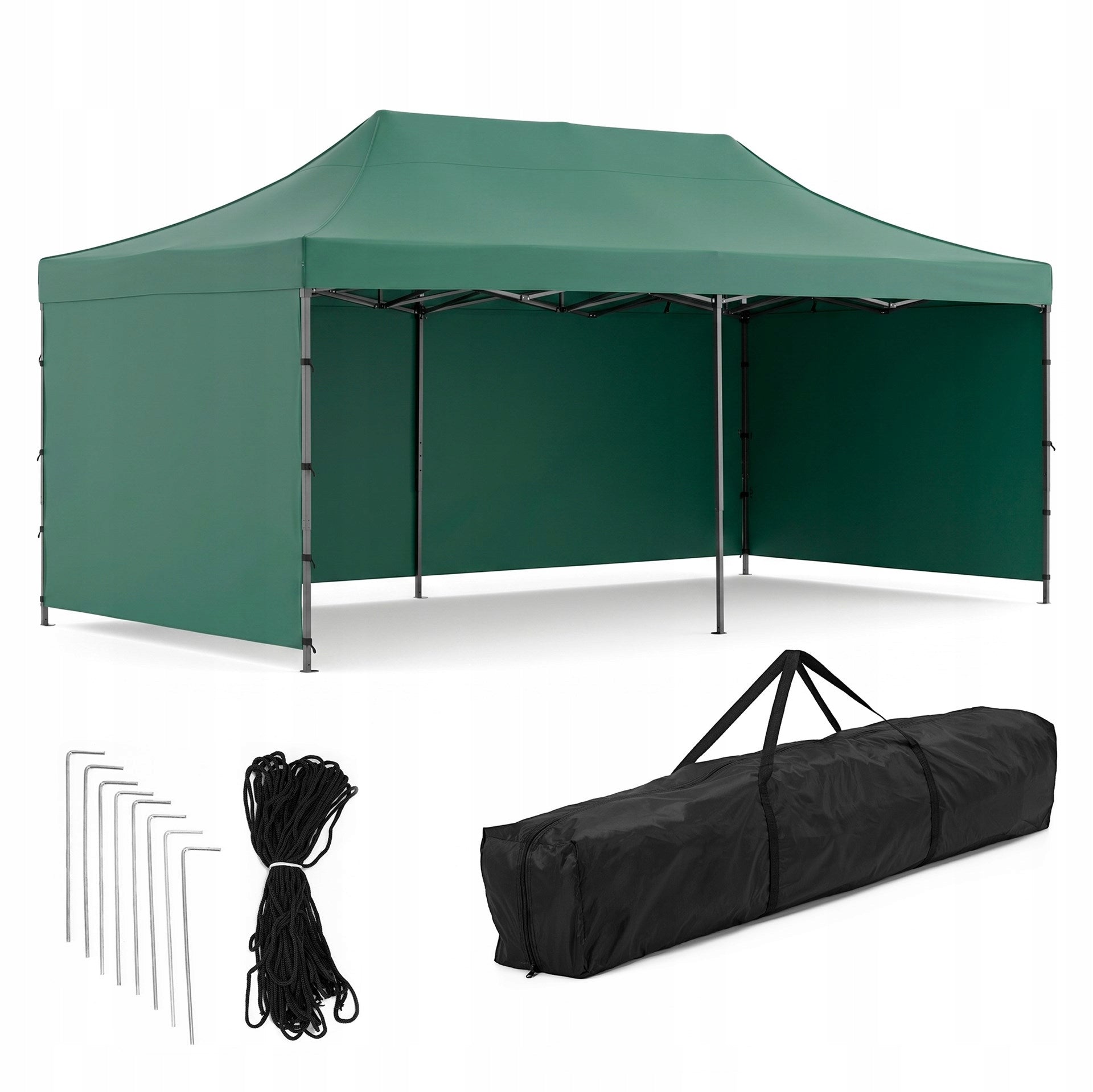 TENT COMMERCIAL PAVILION EXPRESS GARDEN PARTY 3x6 CATERING Number of side walls 3 walls