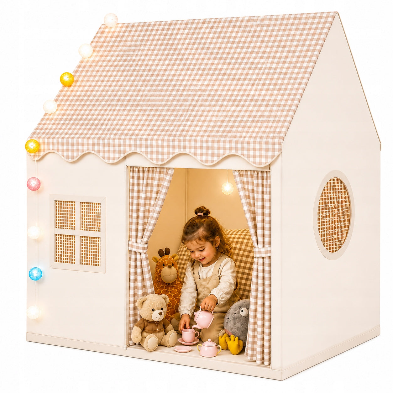 TENT COTTAGE FOR CHILDREN HOME GARDEN ROOM PALACE FOR CHILDREN TIPI