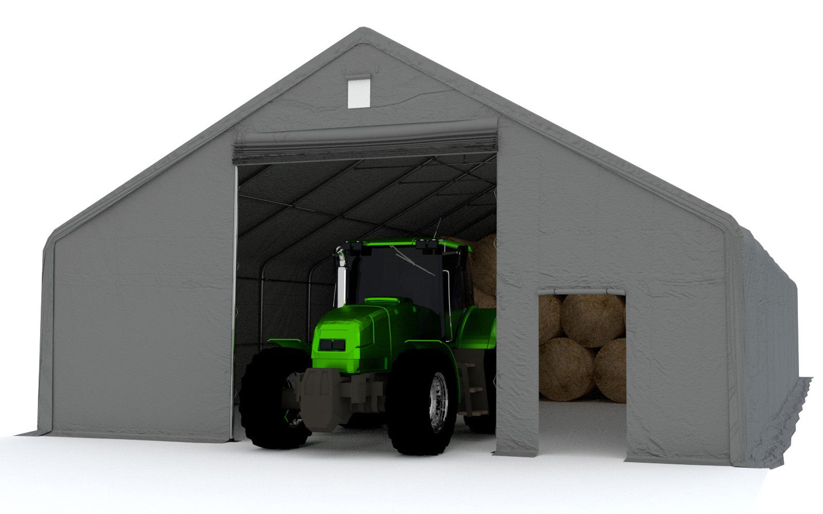 TENT HALL STORAGE TENT INDUSTRIAL HALL 10x20m 10m x 20m Width 10 m