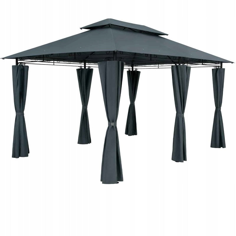 TENT PAVILION GARDEN GAZEBO 3x4 ANTHRACITE