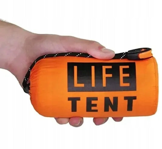 TENT SLEEPING BAG BLANKET FOIL NRC THERMAL RESCUE Model RE-717