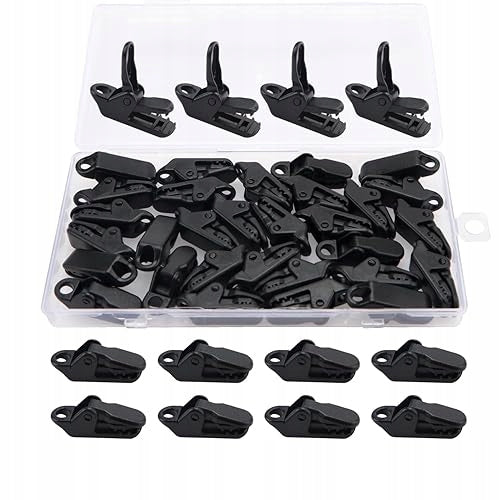 TENT TARP CLIPS CAMPING ALLIGATOR TEETH CLAMPS 30 PCS FOR HOME