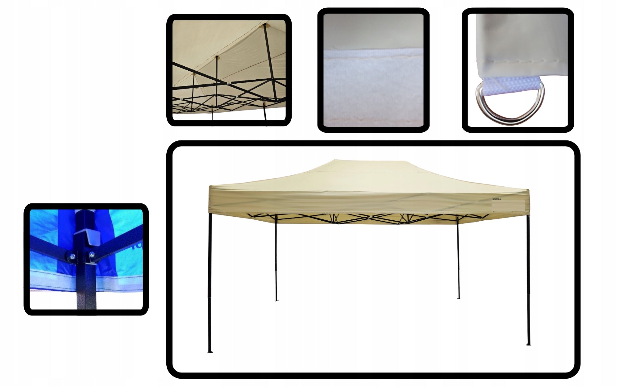 TENT TITANIUM 2x3 BLUE commercial pavilion strong garden express Manufacturer code NT-2X3-NIE