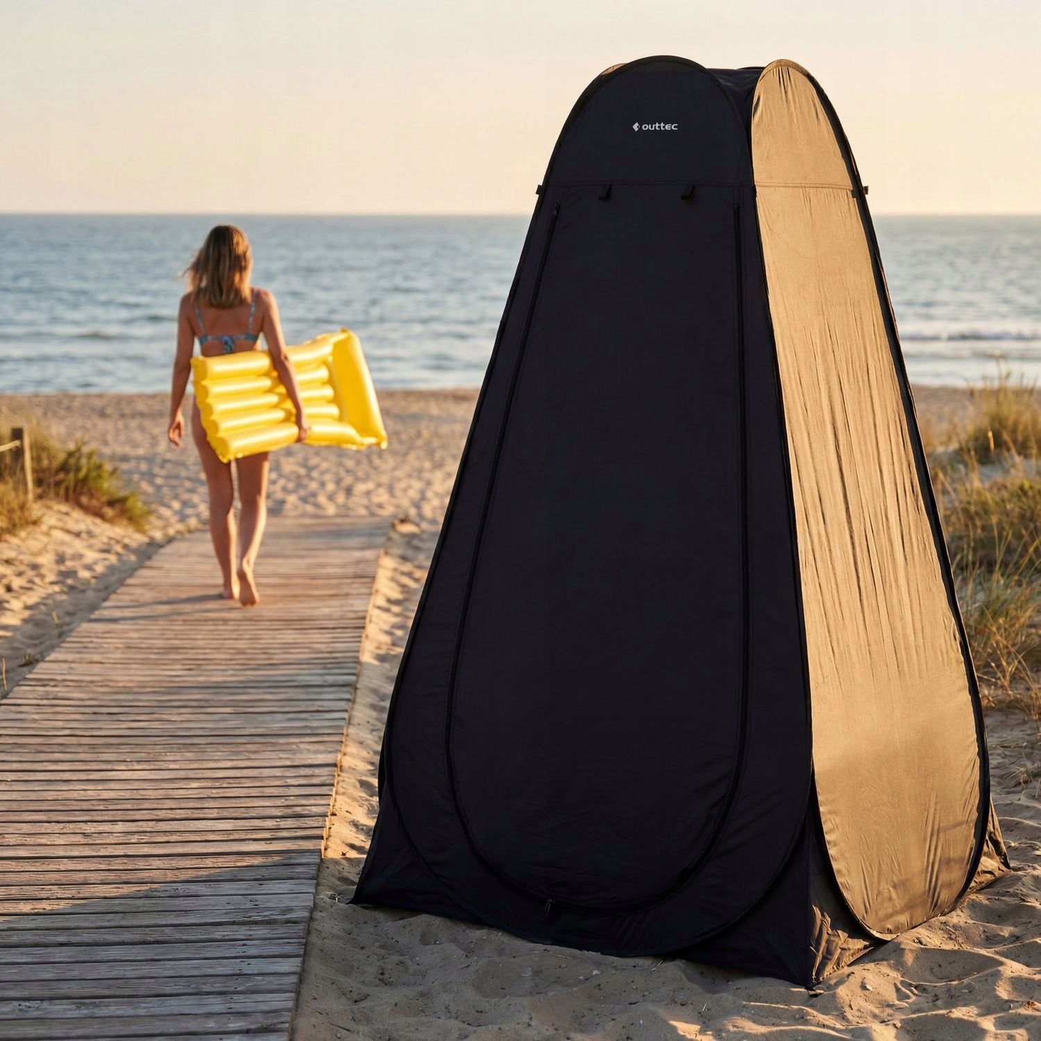 TENT TOILET SHOWER CHANGING ROOM COVER PORTABLE CAMPING OUTTEC Brand Outtec