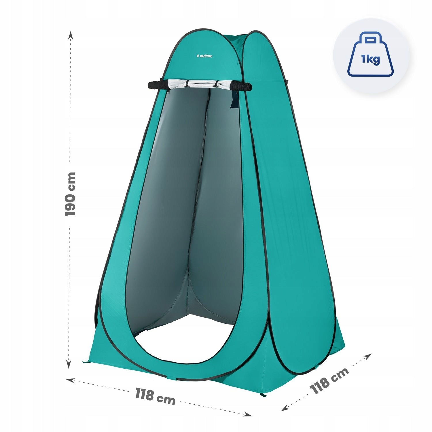 TENT TOILET SHOWER CHANGING ROOM COVER PORTABLE CAMPING OUTTEC Kind travel