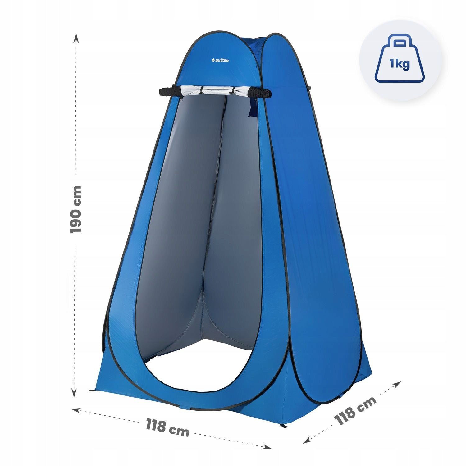 TENT TOILET SHOWER CHANGING ROOM PORTABLE CAMPING OUTTEC Kind travel