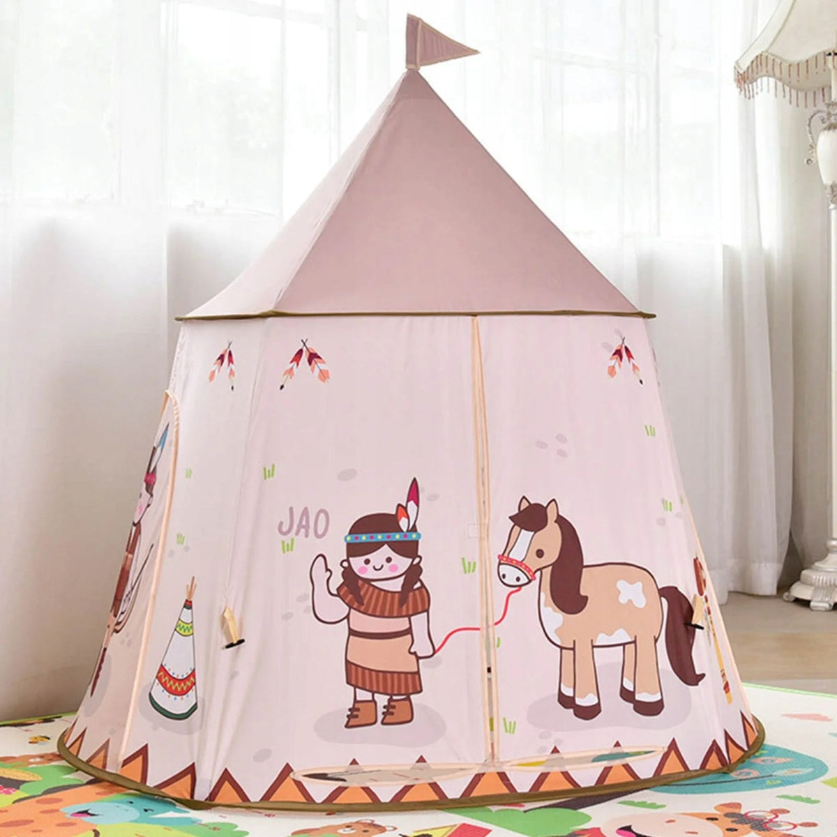 TENT for Children for the House of Peace Cottage Palace Castle Wigwam INDIAN TIPI Manufacturer code N105
