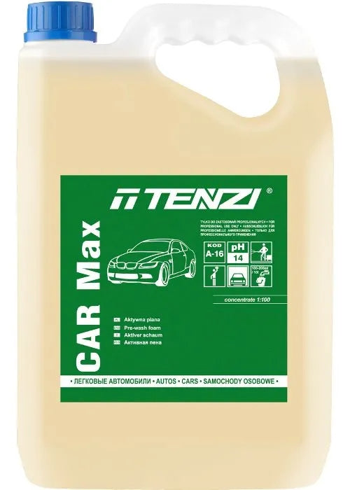 TENZI CAR MAX ACTIVE FOAM FOR WASHING PASSENGER CARS CONCENTRATE 5L Volume on sale 5 l