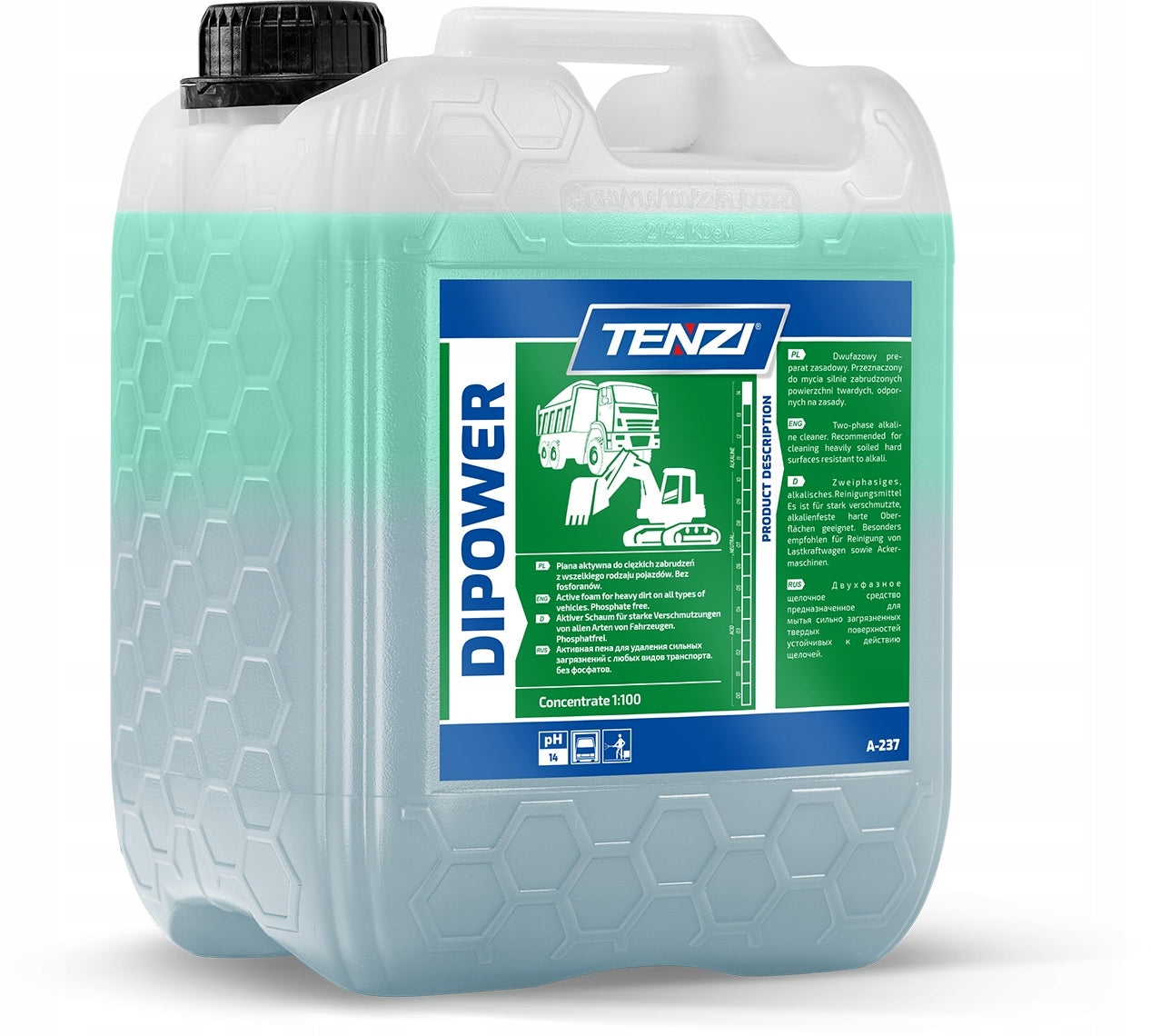 TENZI DIPOWER Dimer active foam for cleaning car washing machines 5L Manufacturer's catalog number dimer maszyn samochodu