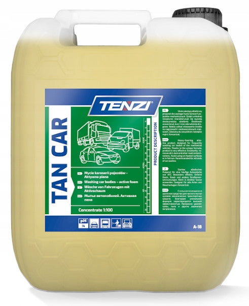 TENZI TAN CAR BODY WASH - ACTIVE FOAM 5L Manufacturer's catalog number A18/005