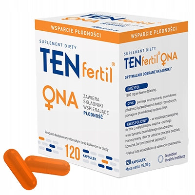TENfertil ONA capsules with ingredients supporting fertility 120 pcs.