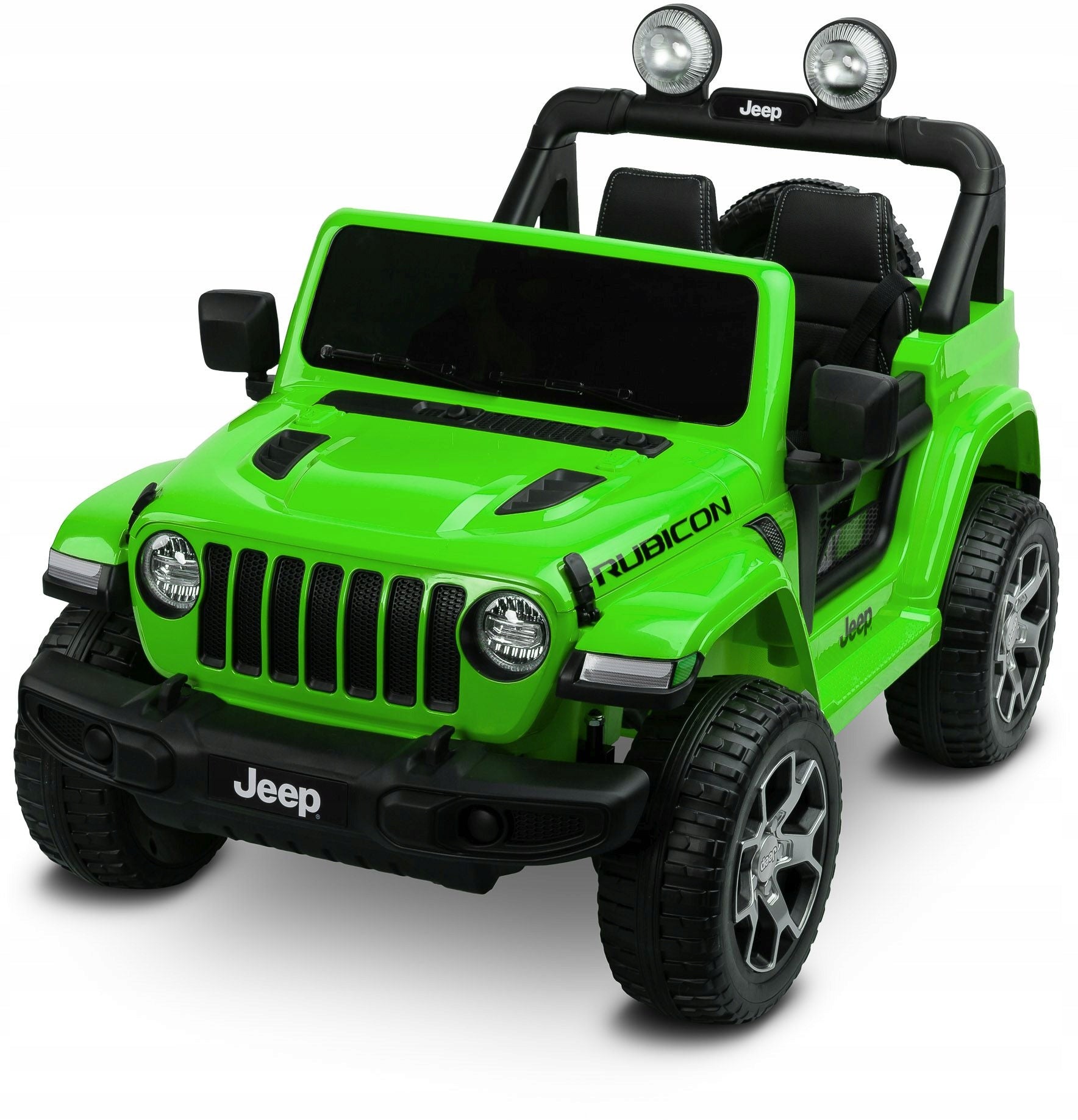 Toyz Jeep Rubicon einsitziges Kinder-Elektroauto, grün 