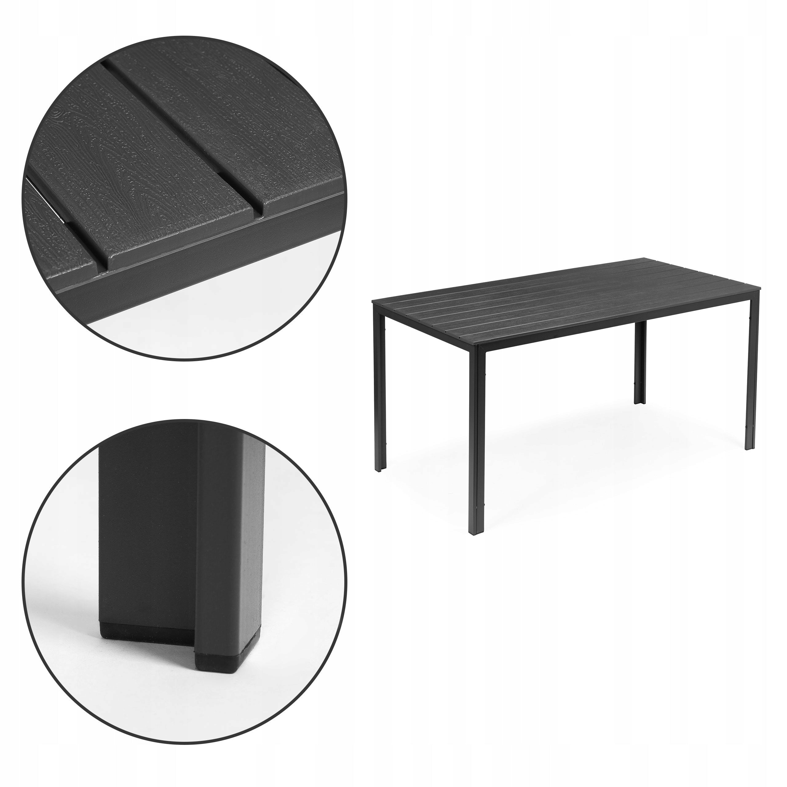 TERRACE FURNITURE GARDEN TABLE 6 CHAIRS FURNITURE SET FOR TERRACE GARDEN BALCONY Main material metal