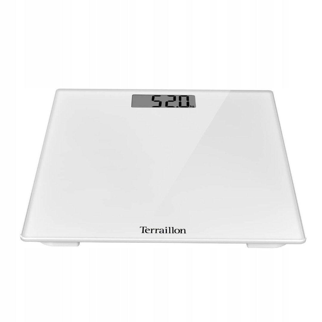 TERRAILLON TSQUARE BATHROOM SCALE ELECTRONIC WHITE Manufacturer code 51887