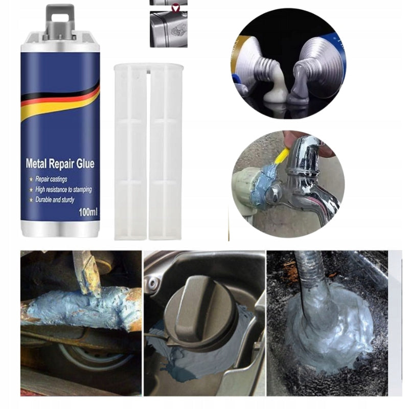 TERTELL Super Strong Adhesive For Metal AB 100g Water Resistant Heat COLD WELD