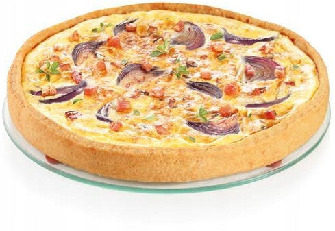 Delicia kepimo indas, 24cm, 7cm, su nuimamu stikliniu pagrindu