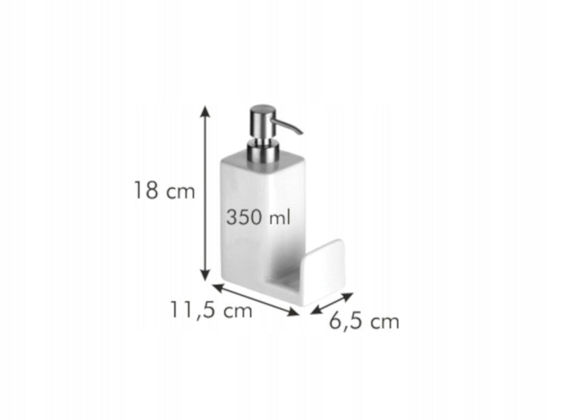 TESCOMA PORCELAIN DISPENSER FOR DISHWASHING LIQUID WITH SPACE FOR SPONGE ONLINE Manufacturer code 900812.00