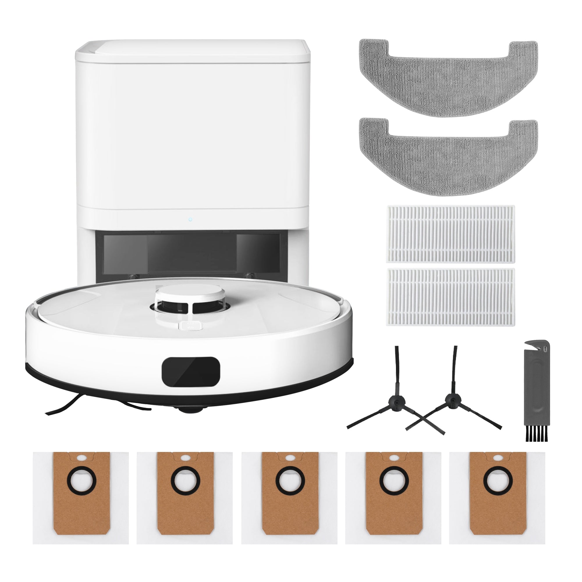 TESLA RoboStar iQ700+ robot vacuum cleaner, 2in1, mop, Tuya, Laser, white