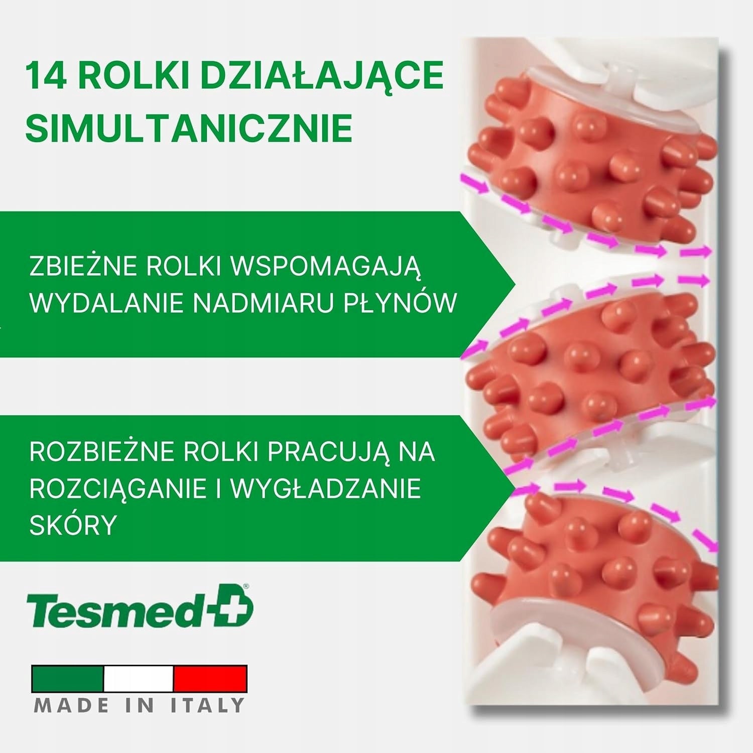 TESMED CELLULITE ANTI-CELLULITE MASSAGER TRIPLE ACTION Manufacturer code 5907190014273