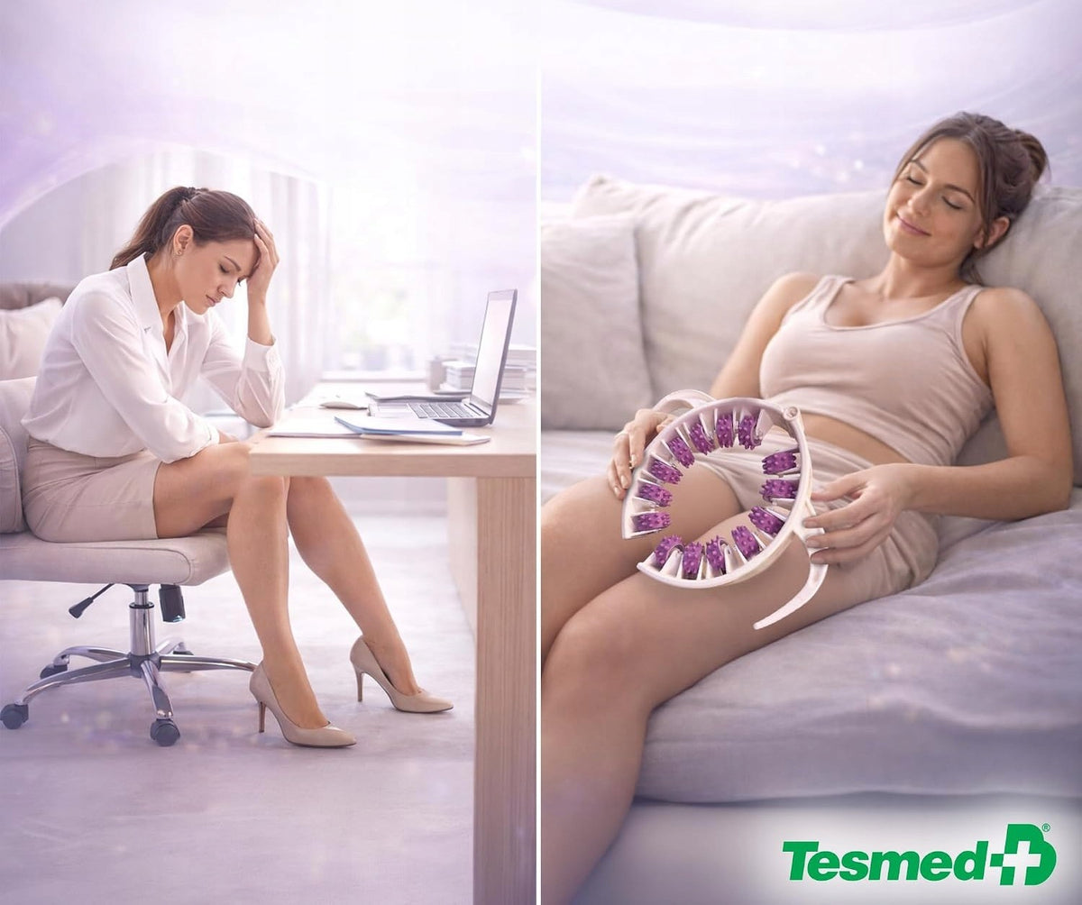 TESMED Cellulite Smooth Anti-Cellulite Massager for Buttock and Leg Thighs Packaging status original