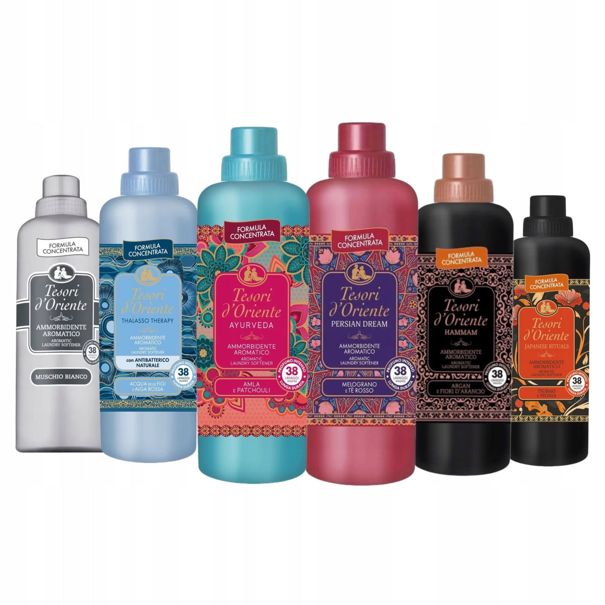 TESORI Fabric softener MIX 6x760ml